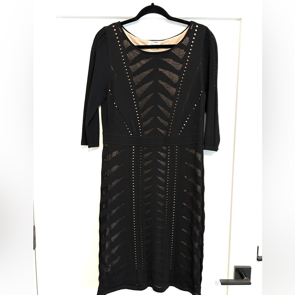 Calvin Klein XL Black Knit Dress